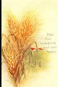 Vintage Thanksgiving Journal