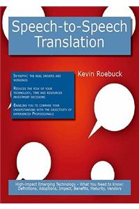 Speech-To-Speech Translation