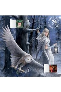 Anne Stokes - Midnight Messenger advent calendar (with stickers)