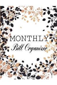 Monthly Bill Organizer