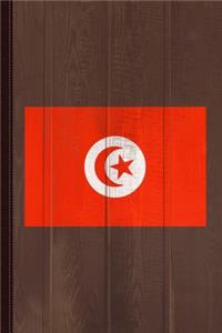 Tunisia Flag Journal Notebook