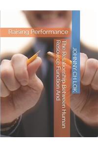 The Relationship Between Human Resource Function and