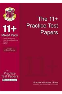 11+ Practice Papers Mixed Pack: Standard Answers (for GL & Other Test Providers)