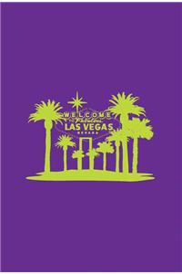Las Vegas Skyline Spiral Notebook
