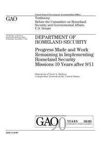 Department of Homeland Security