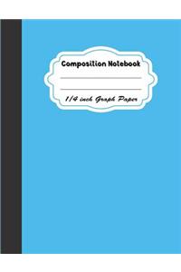 Composition Notebook 1/4 Inch Graph Paper
