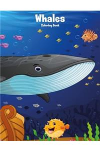 Whales Coloring Book 1