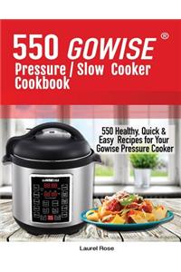 550 Gowise Pressure / Slow Cooker Cookbook