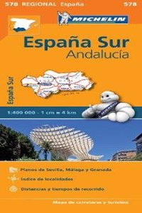 Andalucia - Michelin Regional Map 578