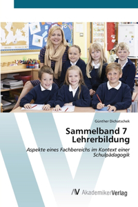 Sammelband 7 Lehrerbildung