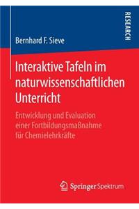 Interaktive Tafeln im naturwissenschaftlichen Unterricht