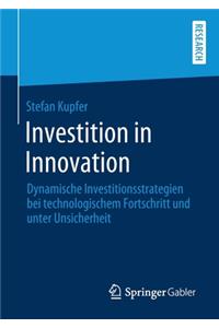Investition in Innovation