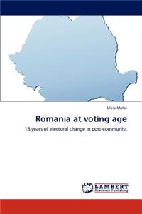 Romania at voting age