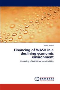 Financing of WASH in a declining economic environment