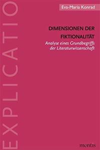 Dimensionen Der Fiktionalität