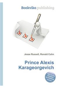 Prince Alexis Karageorgevich