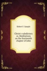 Christ's valedictory