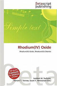 Rhodium(iv) Oxide