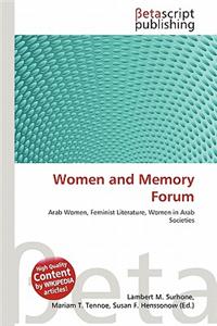 Women and Memory Forum