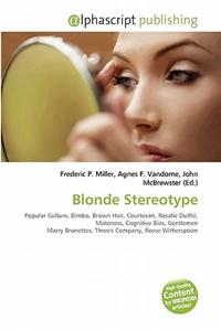 Blonde Stereotype