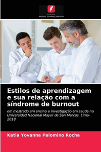 Estilos de aprendizagem e sua relação com a síndrome de burnout