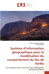 Système d'information géographique pour la modélisation du comportement du feu de forêts