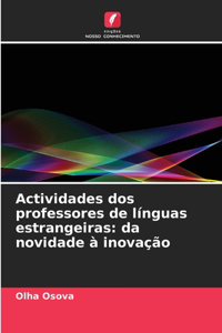 Actividades dos professores de línguas estrangeiras