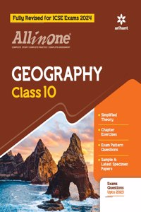 All In One Class 10th Geography for ICSE Exam 2024