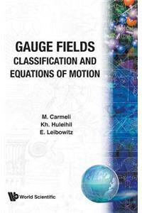 Gauge Fields: Classification and Equations of Motion