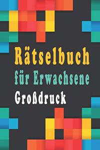 Rätselbuch für Erwachsene: rätselblock großdruck, Wörter suchen, Sudoku, Wörter scrabble und Lösungen zur Verbesserung Ihres Gedächtnisses