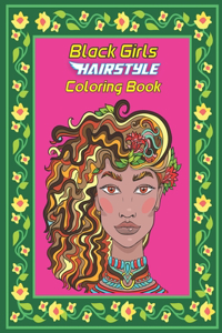 Black Girls Hairstyle Coloring Book