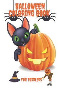 Halloween Coloring Book For Toddlers