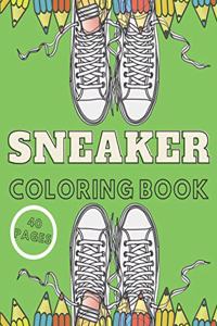Sneaker Coloring Book