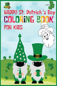 Happy St. Patrick's Day Coloring Book For Kids