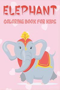 Elephant Coloring Book For Kids
