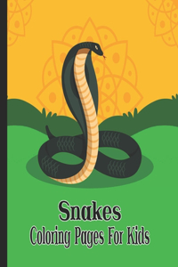 Snakes Coloring Pages For Kids
