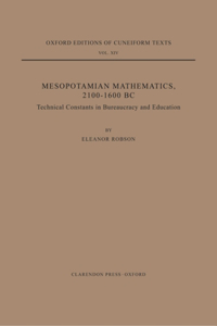 Mesopotamian Mathematics 2100-1600 B.C.