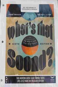What's That Sound?