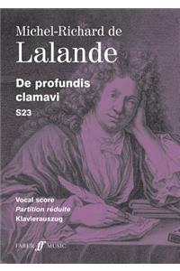 De Profundis Clamavi (Vocal Score)
