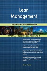 Lean Management Complete Self-Assessment Guide