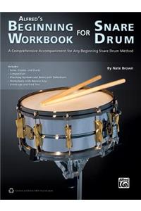 Alfred's Beginning Workbook for Snare Drum