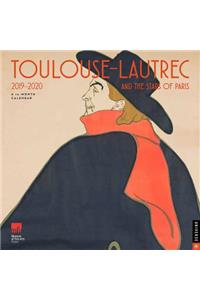 Toulouse-Lautrec and the Stars of Paris 2019-2020 16-Month Wall Calendar