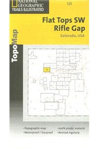 Flat Tops SW Rifle Gap Colorado, USA TopoMap