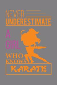 Never Underestimate A Girl Who Knows Karate