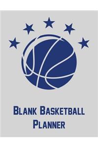 Blank Basketball Planner