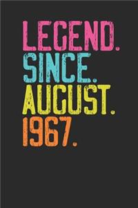 Legend Since August 1967