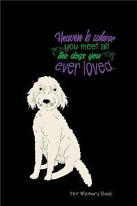 Pet Memory Book