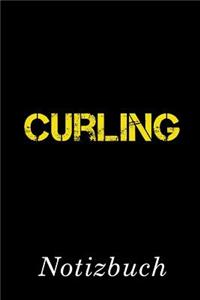 Curling Notizbuch