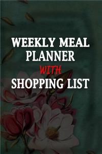 Weekly Meal Planner With Shopping List