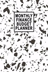 Monthly Finance Budget Planner